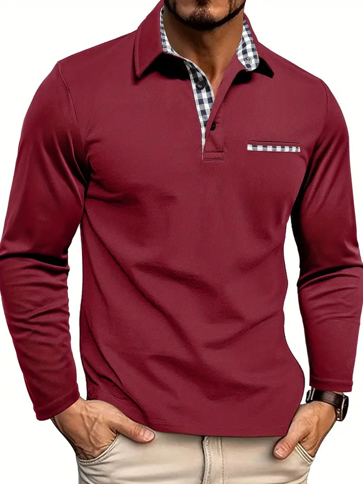 Veiga | Polo de manga larga premium