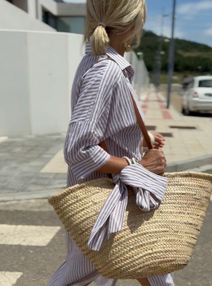 Veronica – Camisa Clásica a Rayas