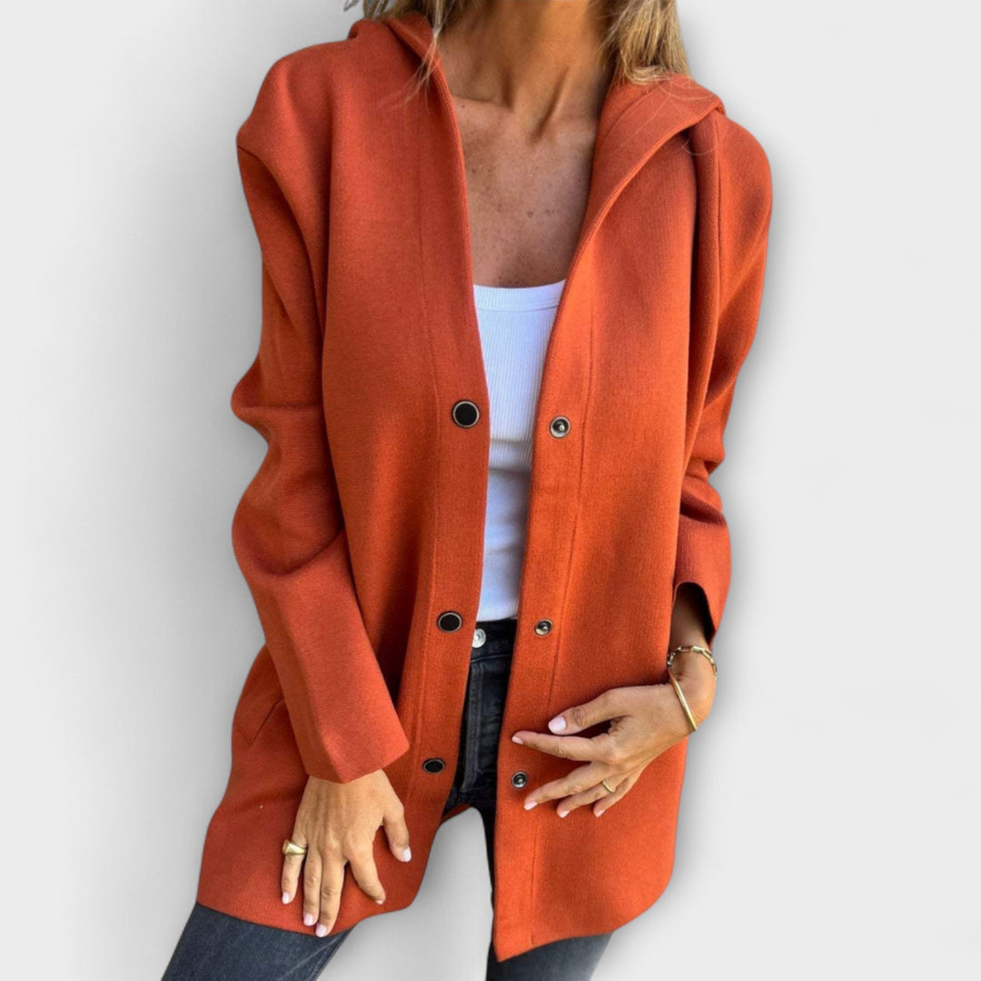 Jazmín - Chaqueta deportiva femenina con capucha