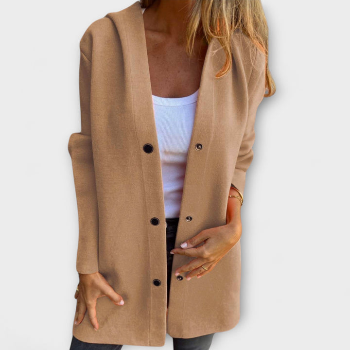 Jazmín - Chaqueta deportiva femenina con capucha