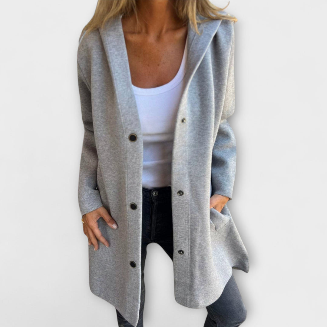 Jazmín - Chaqueta deportiva femenina con capucha