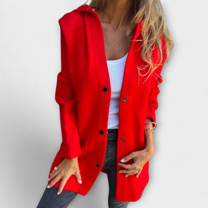 Jazmín - Chaqueta deportiva femenina con capucha
