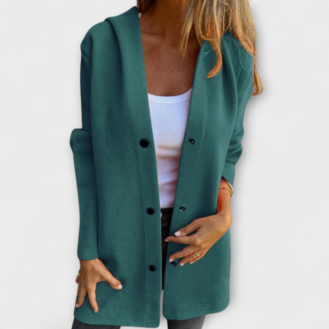 Jazmín - Chaqueta deportiva femenina con capucha