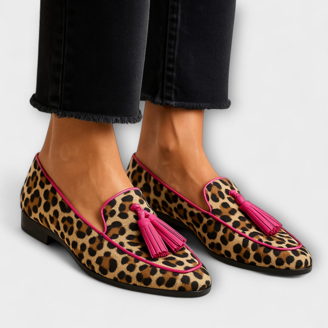 Lana - Pantuflas Decoradas con Cuentas
