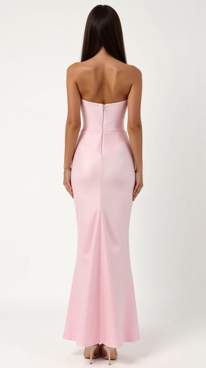 Esmeralda | Vestido largo Fiorella con corsé