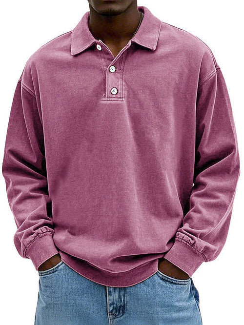 Castro | Camisa vintage de manga larga