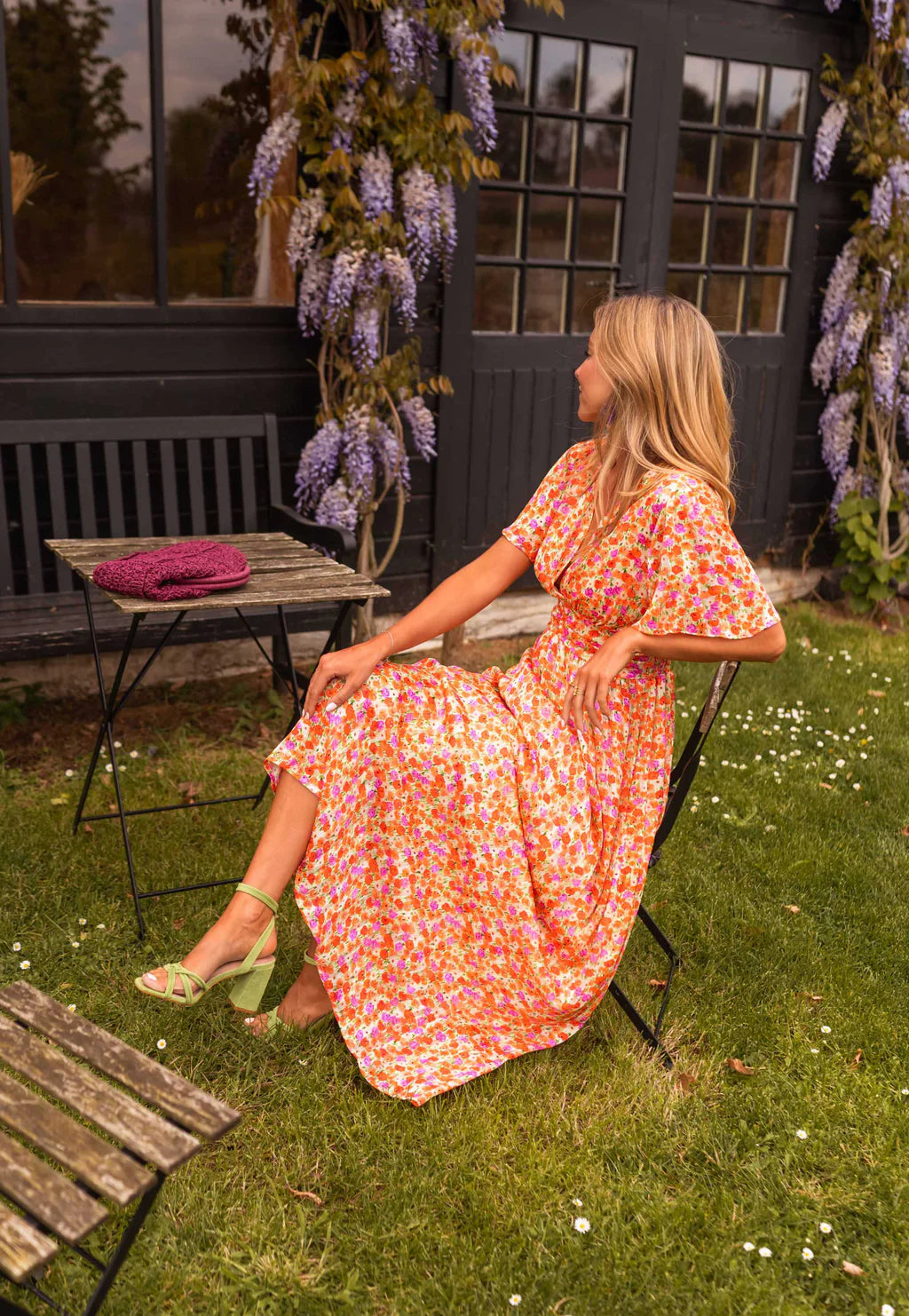 Sandra | Vestido maxi elegante con escote en V