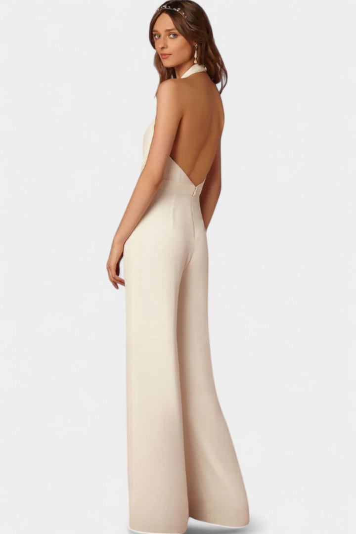 Lila | Mono de Pierna Ancha con Elegancia Ligera
