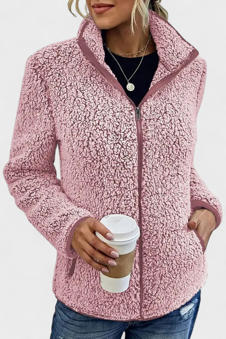Melania | Chaqueta polar elegante y casual
