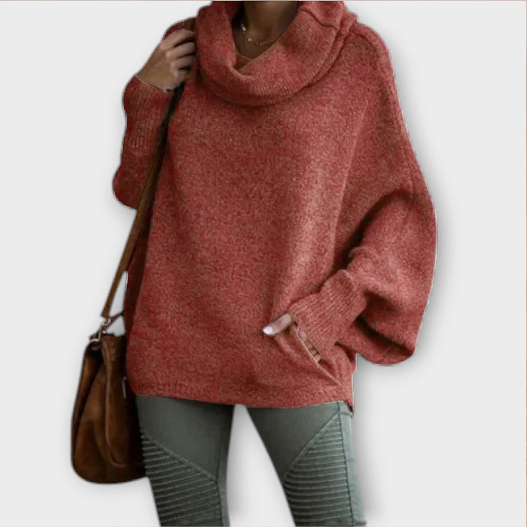 Ulrike - Elegante suéter de mujer con diseño de tortuga