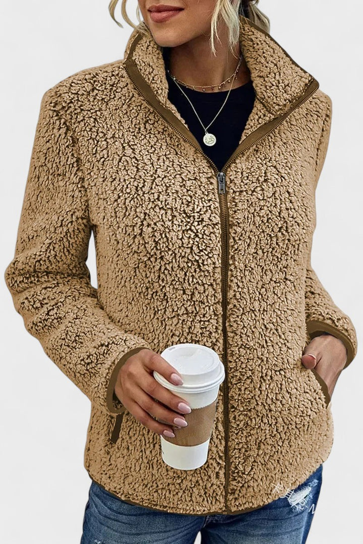 Melania | Chaqueta polar elegante y casual