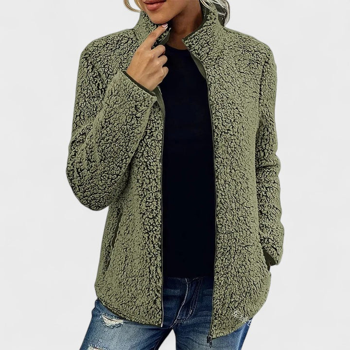 Melania | Chaqueta polar elegante y casual