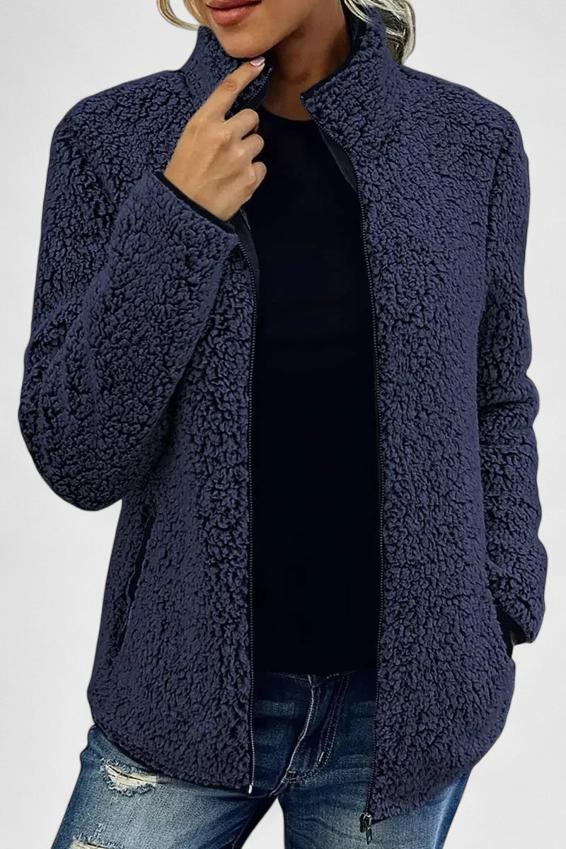 Melania | Chaqueta polar elegante y casual