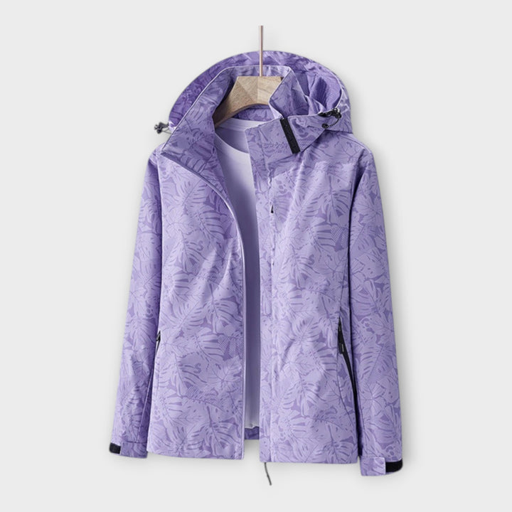 Chaqueta moderna impermeable con capucha