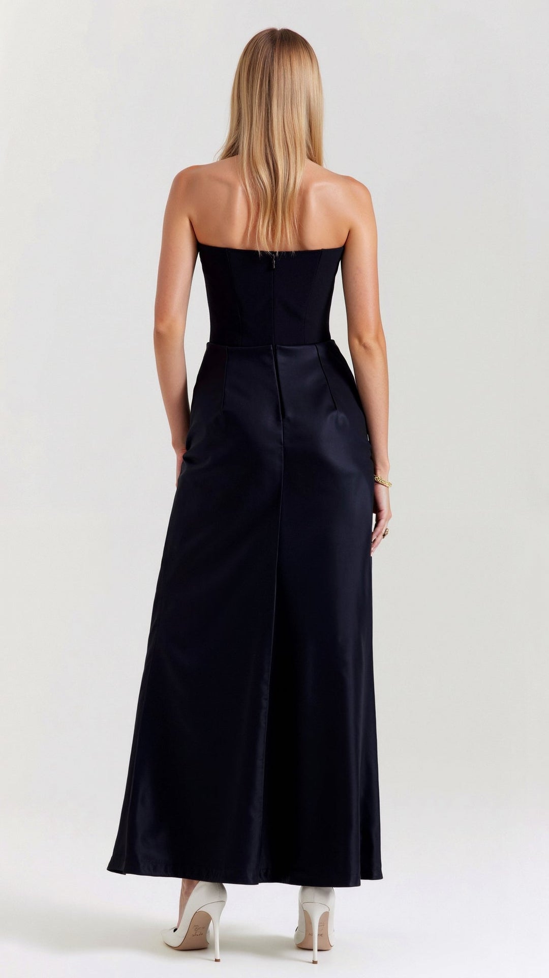 Esmeralda | Vestido largo Fiorella con corsé
