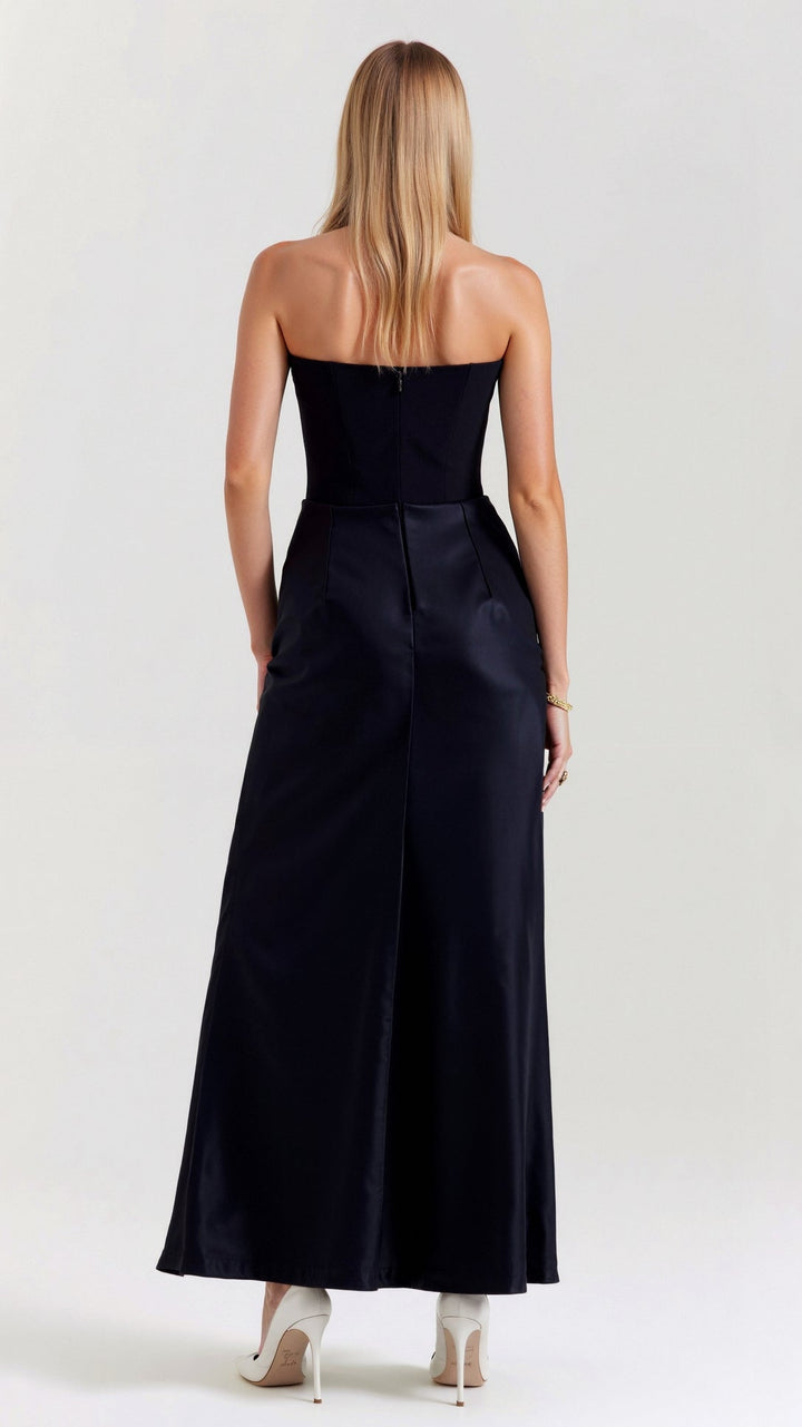 Esmeralda | Vestido largo Fiorella con corsé