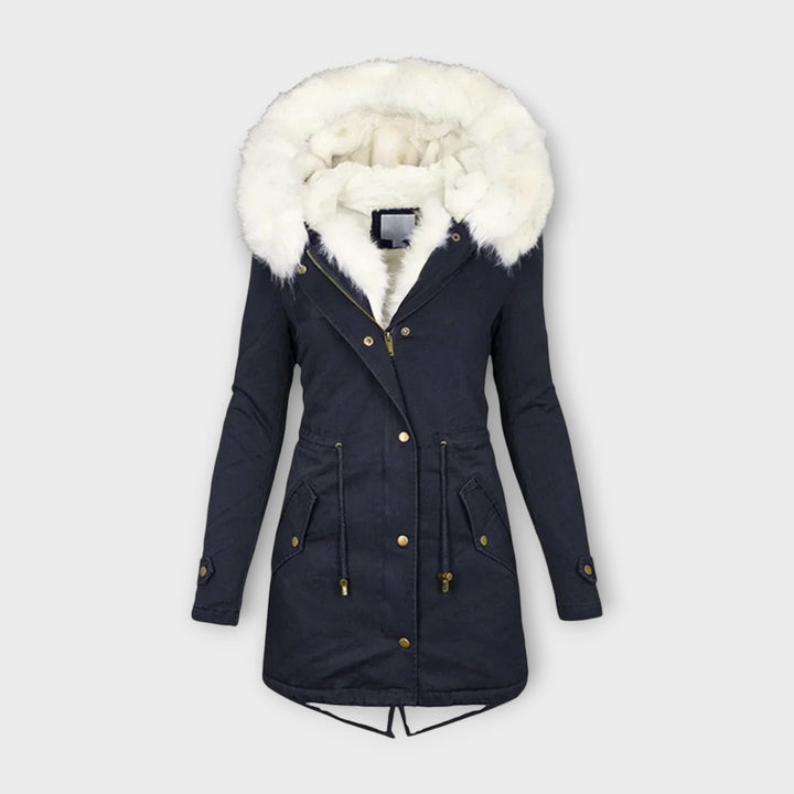 Ivara | Chaqueta de Invierno Impermeable y Forrada con Piel