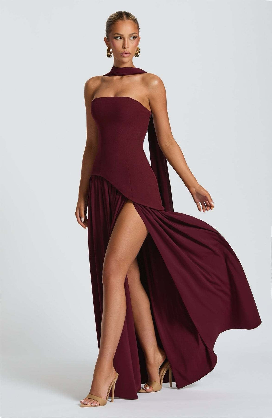 Beatriz | Vestido Largo con Corte Sofisticado