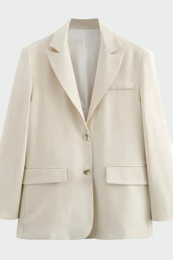 Chaqueta Oversized de Línea Moderna