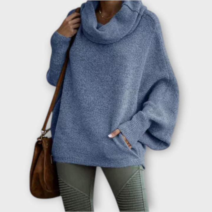 Ulrike - Elegante suéter de mujer con diseño de tortuga
