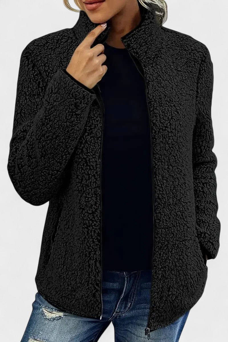 Melania | Chaqueta polar elegante y casual