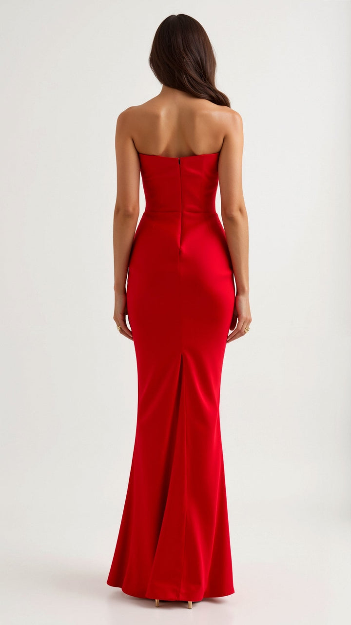 Esmeralda | Vestido largo Fiorella con corsé