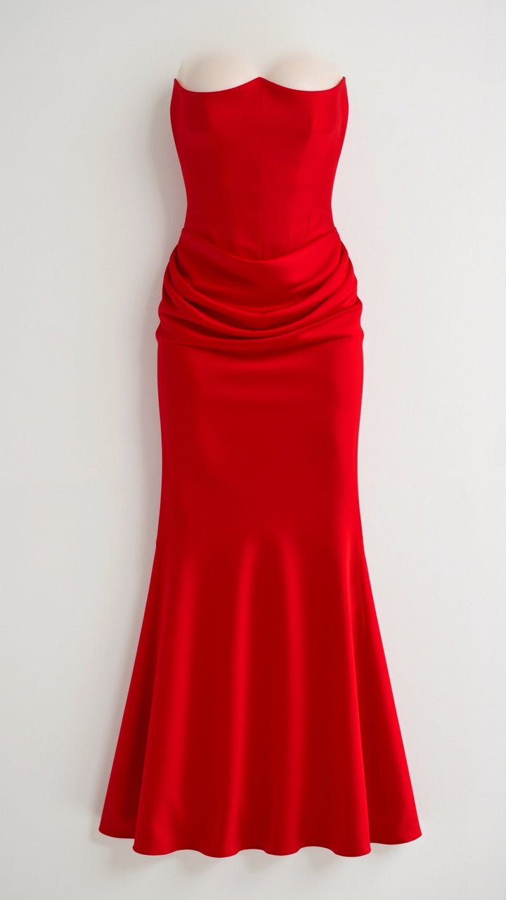 Esmeralda | Vestido largo Fiorella con corsé