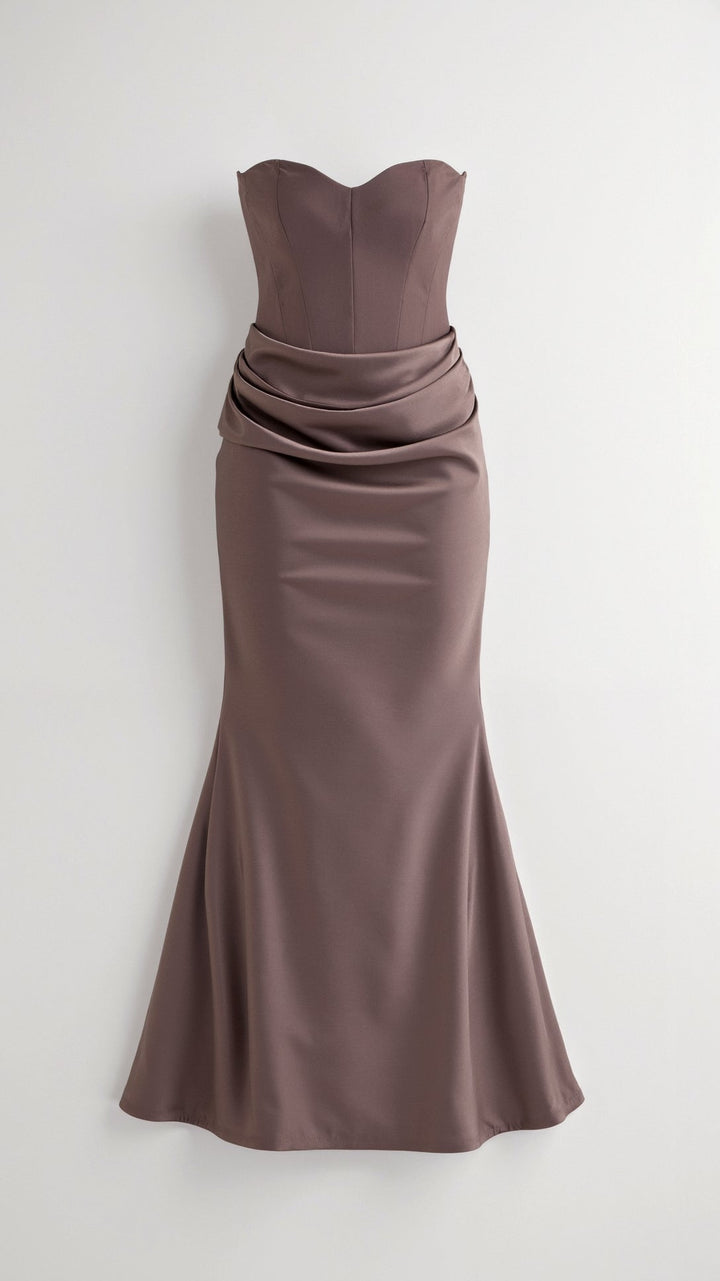 Esmeralda | Vestido largo Fiorella con corsé