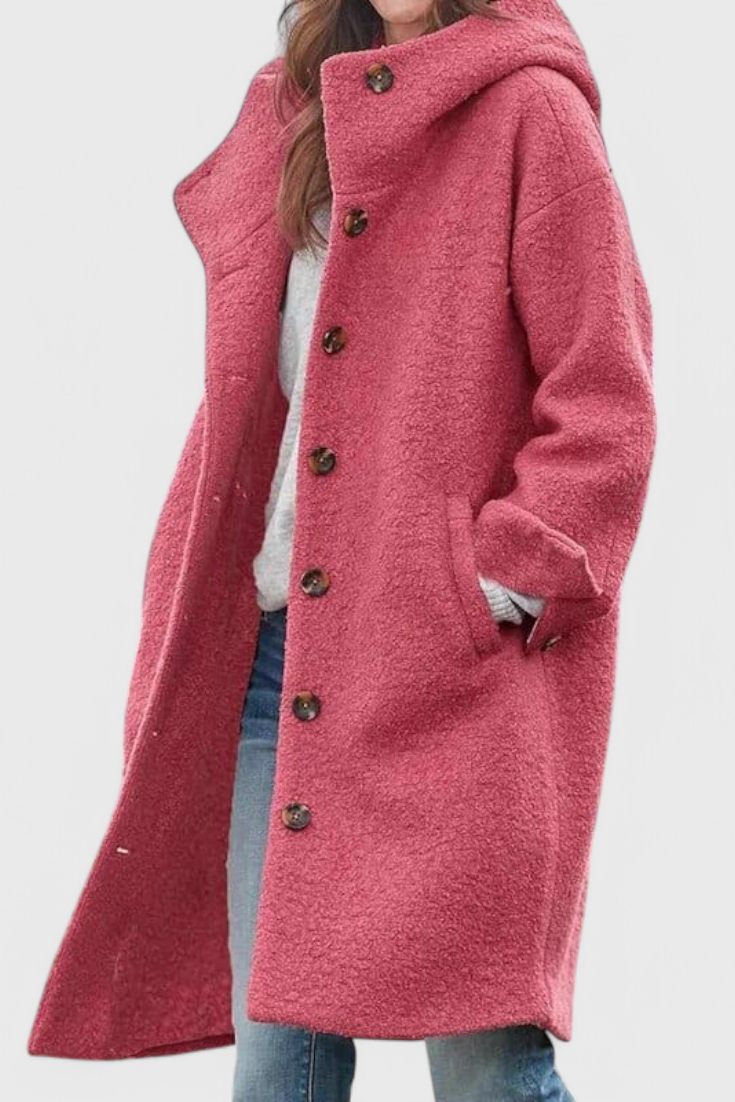 Penélope | Abrigo de Invierno Elegante con Capucha