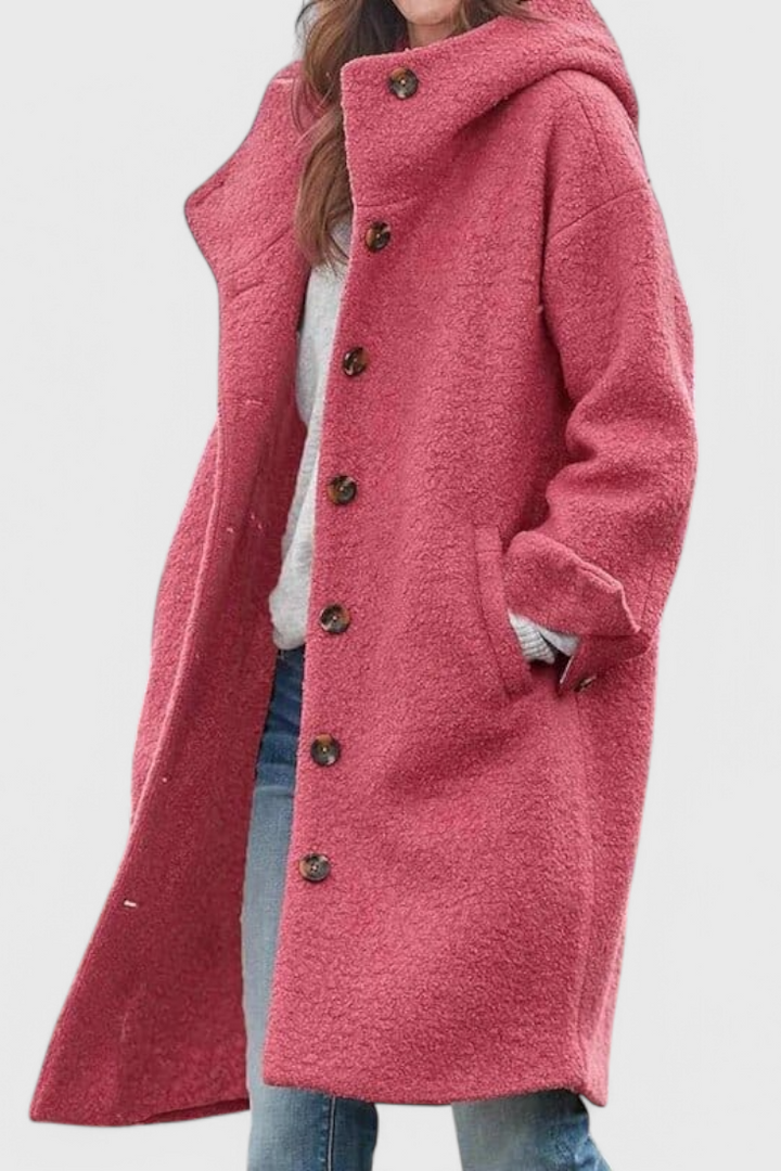 Penélope | Abrigo de Invierno Elegante con Capucha