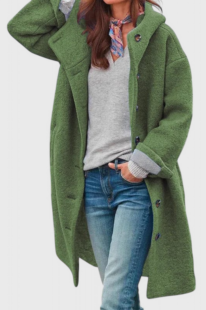 Penélope | Abrigo de Invierno Elegante con Capucha