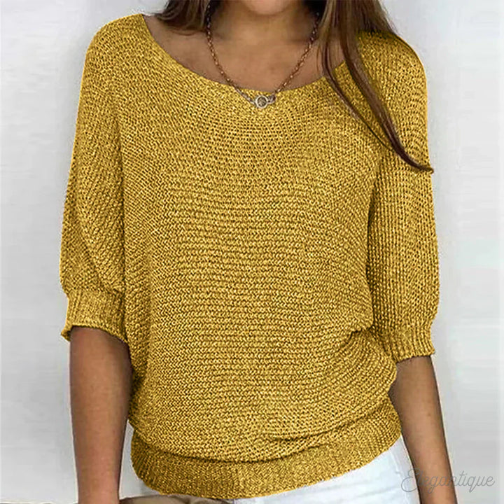 Eunice | Jersey de punto holgado